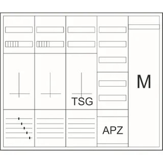 Eaton Electric Komplettschrank ZSD-ZZTVK-1100/APZ