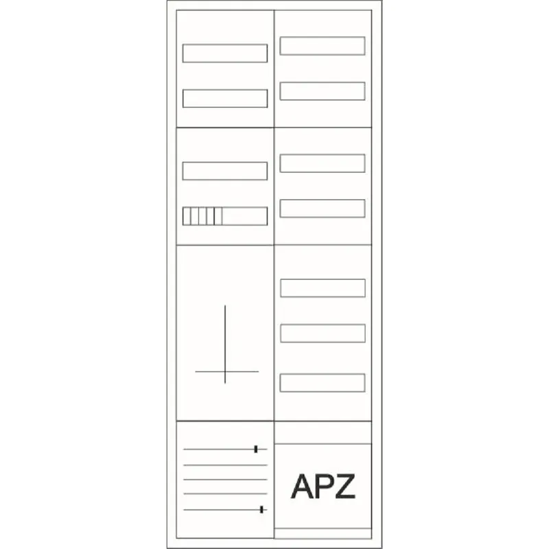 Eaton Electric Komplettschrank ZSD-ZV-1400/APZ