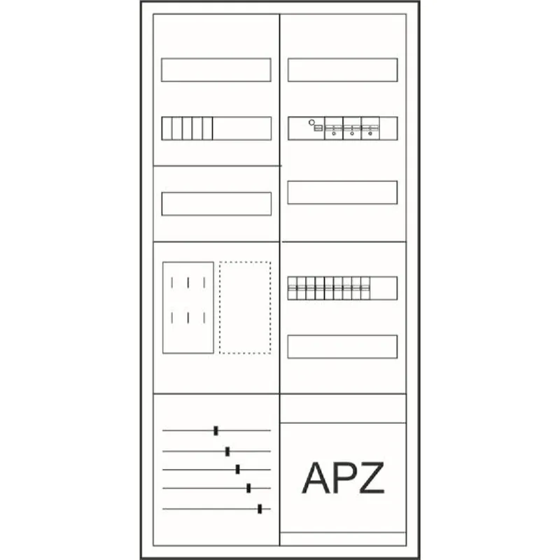 Eaton Electric Komplettschrank ZSD-ZV-1100-BKE-I/APZ/C