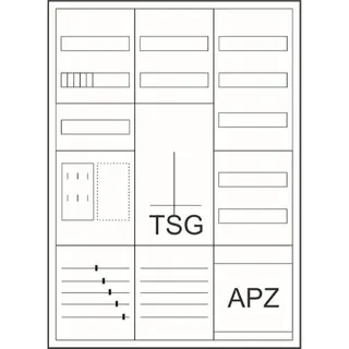 Eaton Electric Komplettschrank ZSD-ZTV-1100-BKE-I/APZ