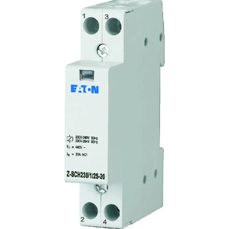 Eaton Electric Installationsschütz, Schaltschütz Z-SCH230/1/25-20