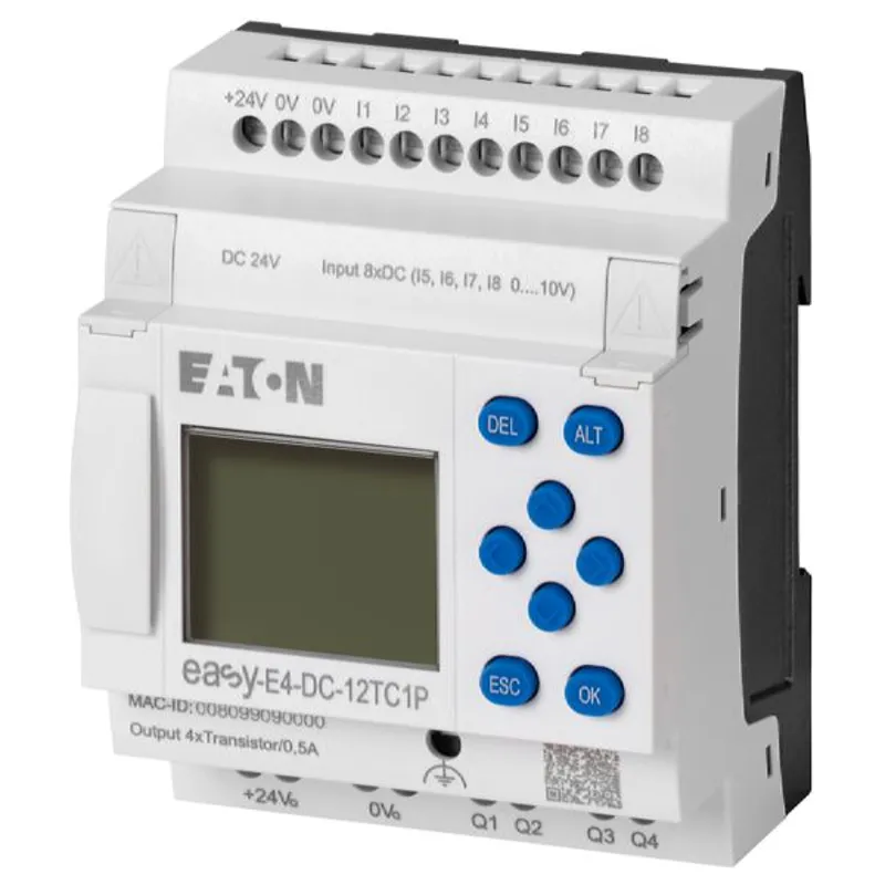 Eaton Electric Steuerrelais EASY-E4-DC-12TC1P easyE4 mit Display