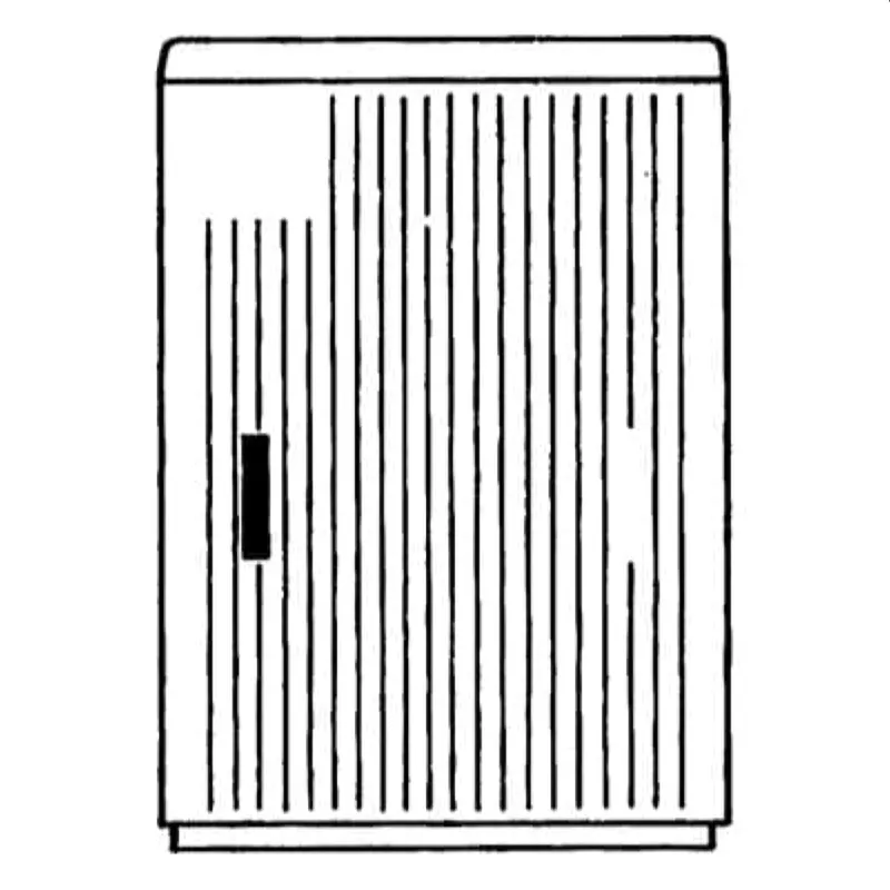 ABB Striebel & John EHP321 Schrank AP Gr.1 1125x785x320 EH3, profiliert mit SHG