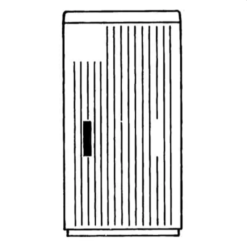 ABB Striebel & John EHP320D Schrank AP Gr.0 1125x590x320 EH3, profiliert mit Doppelschließung