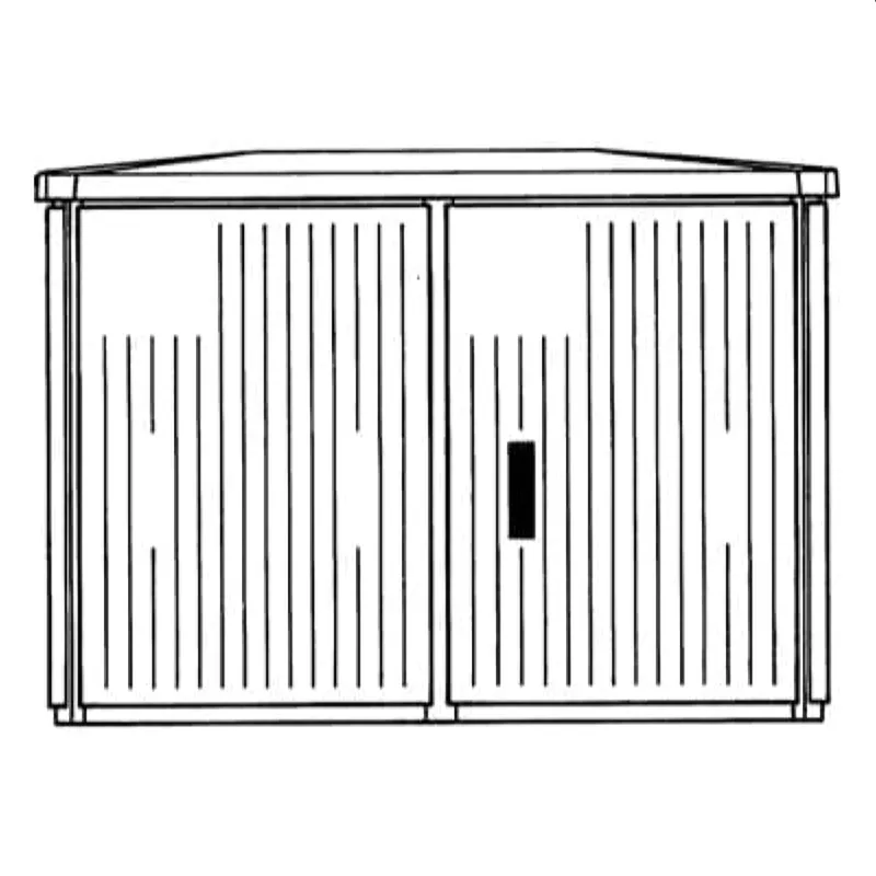 ABB Striebel & John EHGD8126 Schrank AP Gr.2 875X1200X676 EH3, profiliert, große Einbautiefe, SHG