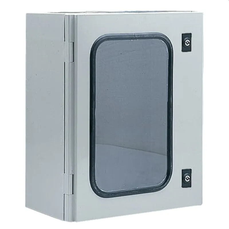 ABB Striebel & John PA751Z Schrank mit Fenster 735x535 2xDB ARIA, Doppelbart 3mm, 2-Punktschließung