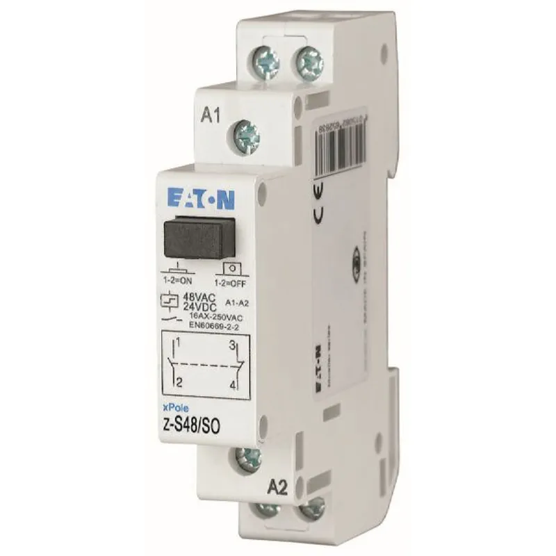 Eaton Electric Stromstoßschalter Z-S48/SO 48VAC/16A/1S 1OE