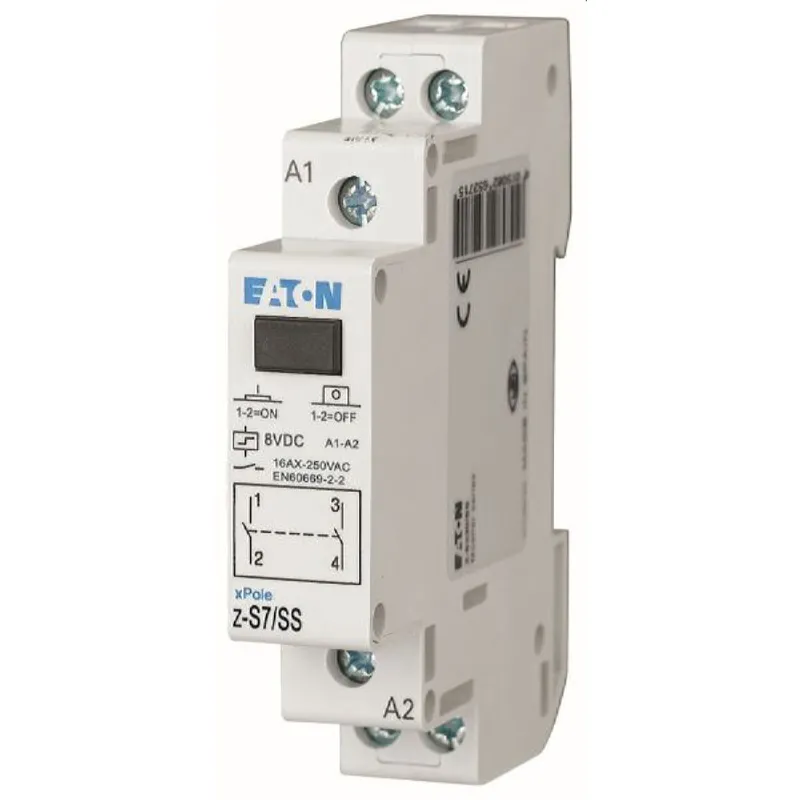 Eaton Electric Stromstoßschalter Z-S7/SS 8VDC/16A/2S