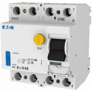 Eaton Electric FI-Schutzschalter, FI PXF-63/4/03-S/B allstromsensitiv