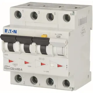 Eaton Electric FI / LS-Kombination FRBM4-C20/3N/003-A A20A 3-polig