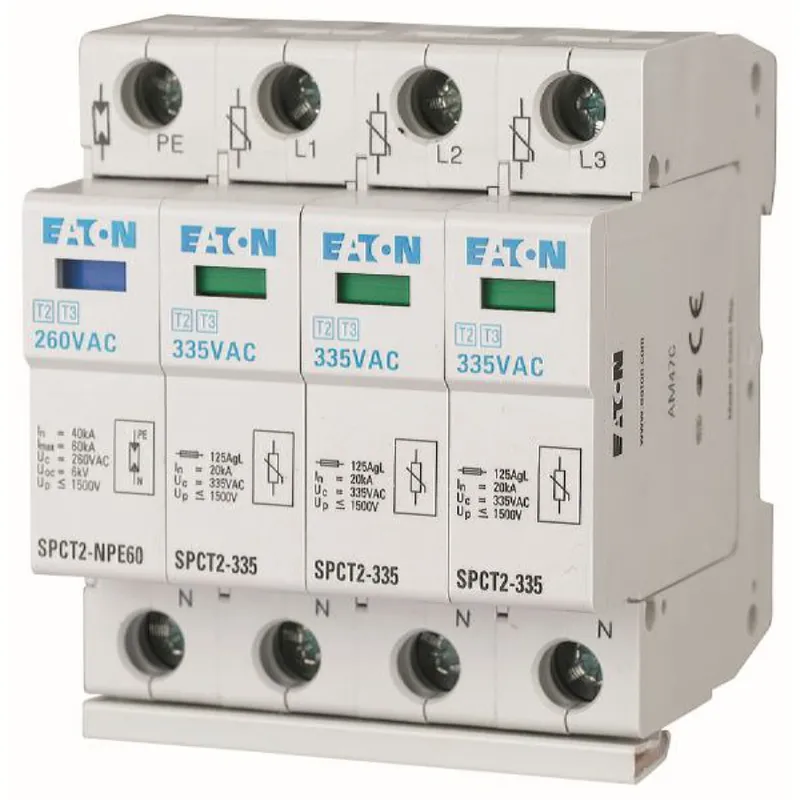 Eaton Electric Überspannungsableiter SPCT2-335-3+NPE