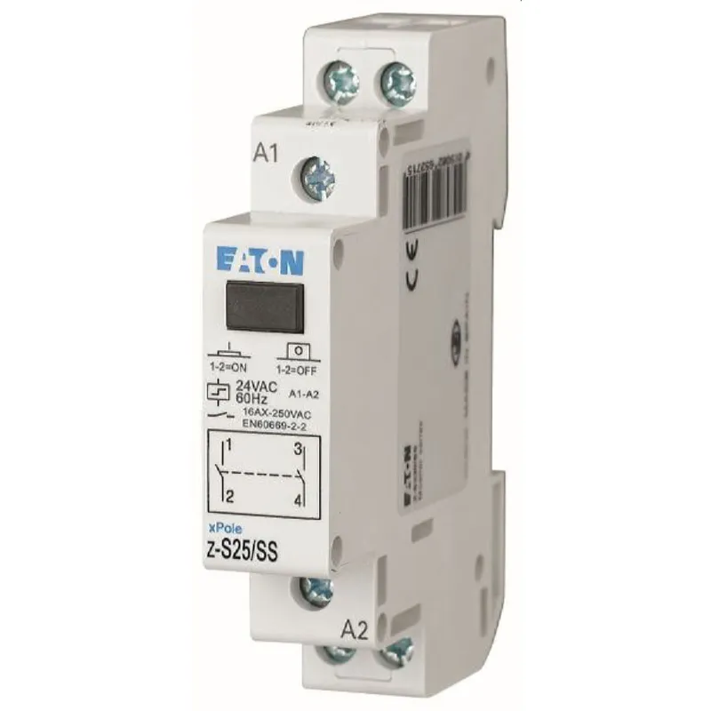 Eaton Electric Stromstoßschalter Z-S25/SS 24V/60Hz/16A/2S