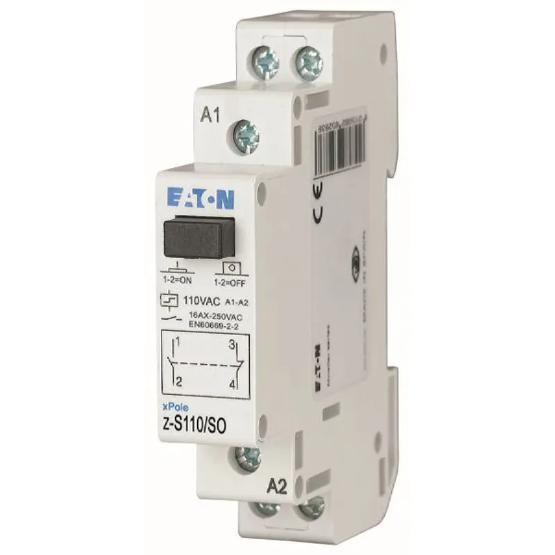 Eaton Electric Stromstoßschalter Z-S110/SO 110VAC/16A/1S 1OE