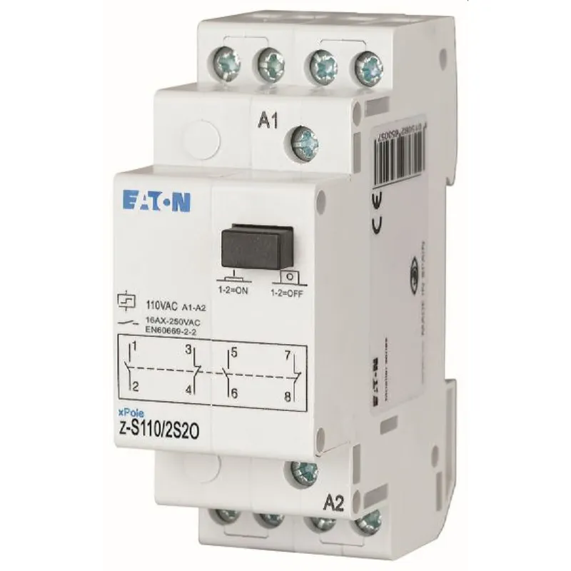Eaton Electric Stromstoßschalter Z-S110/2S2O 110VAC/16A/2S 2OE