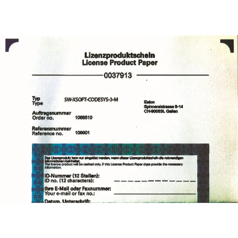 Eaton Electric Programmiersoftware SW-XSOFT-CODESYS-3-M Mehrplatz SPS
