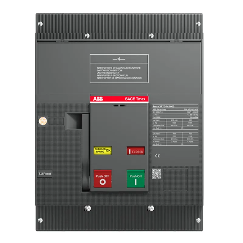 ABB Stotz-Kontakt Leistungsschalter XT7H-D M 1200 MCS 3p F F UL-CSA XT7H