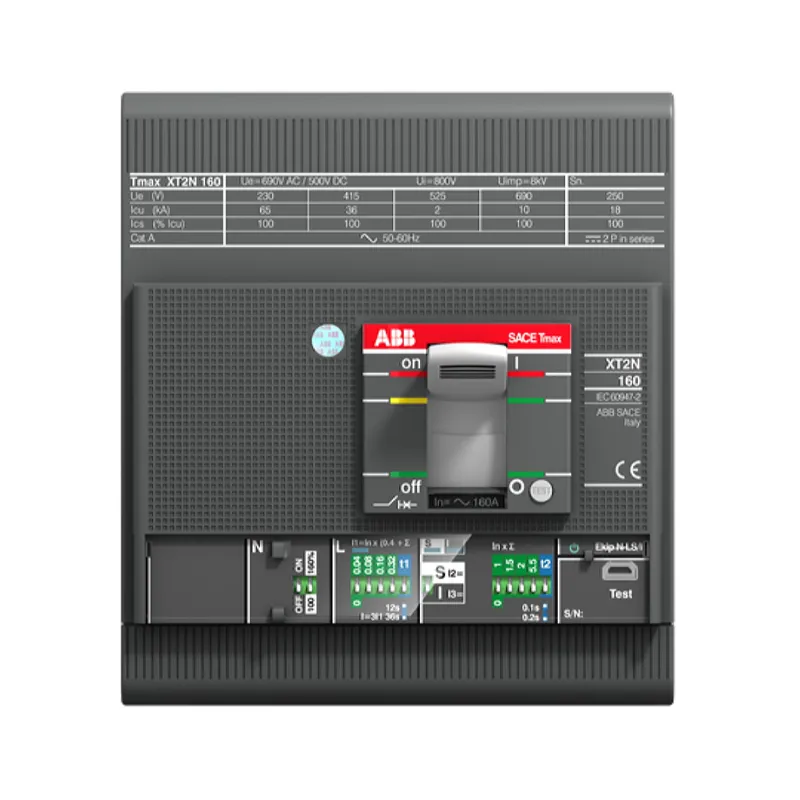 ABB Stotz-Kontakt Leistungsschalter XT2H 125 Ekip LSI In=60A 4p F F UL/CSA