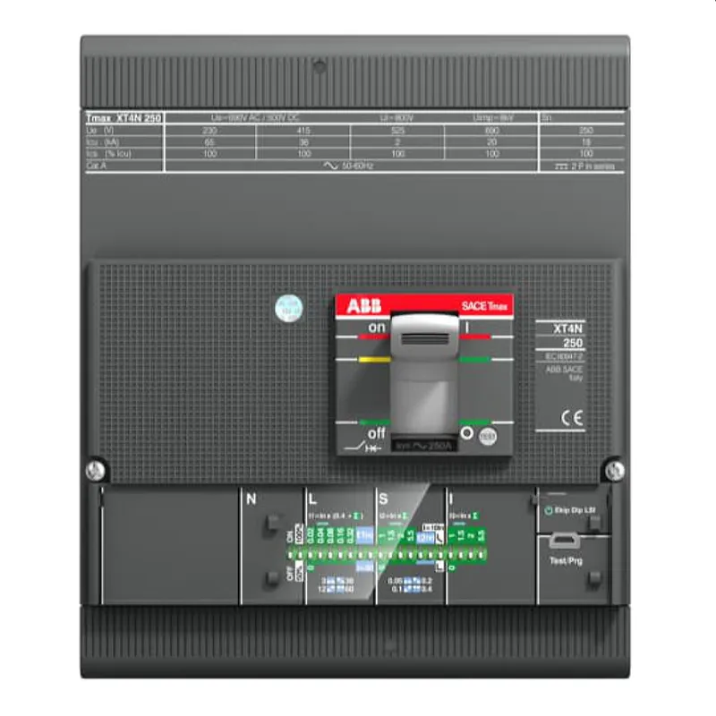 ABB Stotz-Kontakt Leistungsschalter XT4V 250 Ekip LS/I In=60A 4p F F UL/CSA