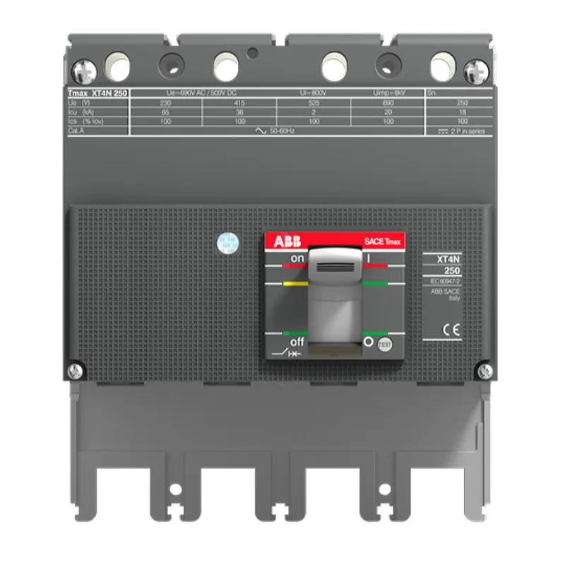 ABB Stotz-Kontakt Leistungsschalter XT4V 250 BREAKING PART 4p F F UL/CSA
