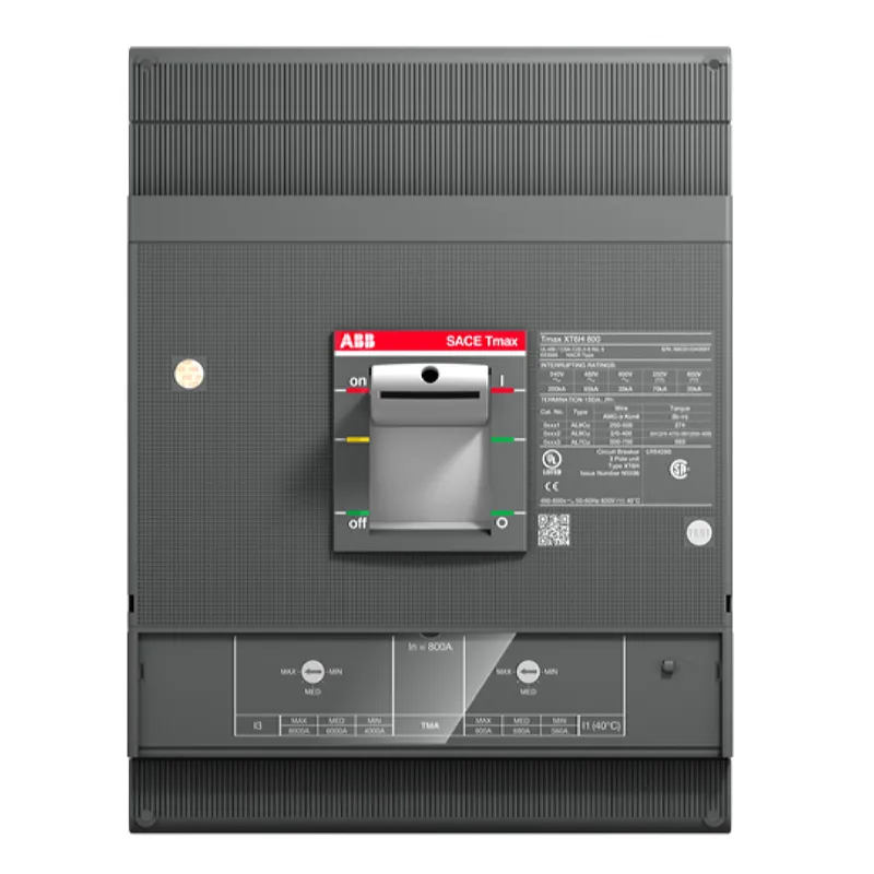 ABB Stotz-Kontakt Leistungsschalter XT6H 800 TMA In=800A 3p F F UL XT6H