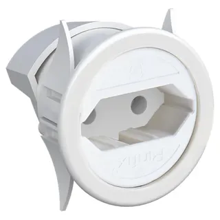 ABB Striebel & John ZE224 Einbausteckdose inkl. EURO-Adapter Zubehör
