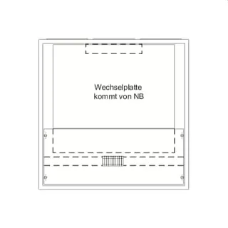 ABB Striebel & John KS451 Messschrank Aufputz, RAL 9016,