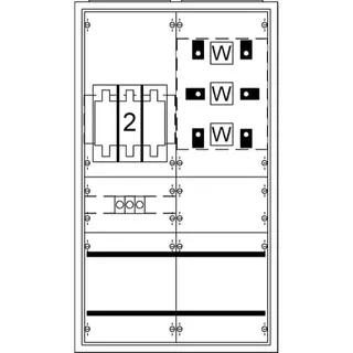 ABB Striebel & John KS401SB Wandlerschrank Aufputz