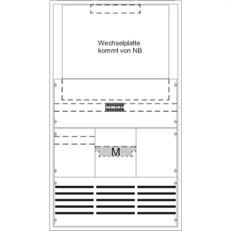ABB Striebel & John KS456 Messschrank Aufputz