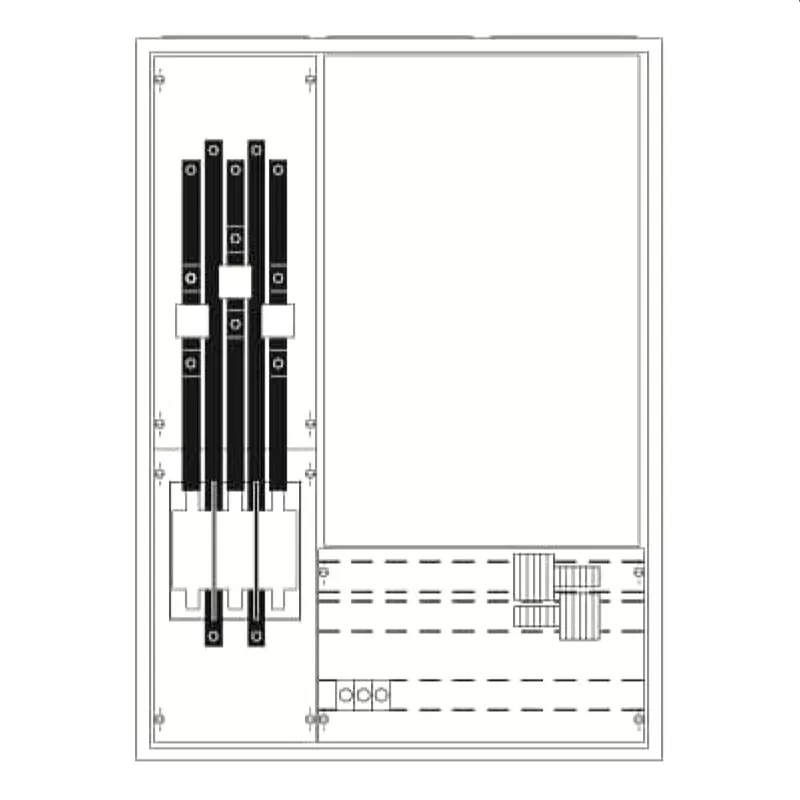 ABB Striebel & John KS471 Mess- und Wandlerschrank Aufputz