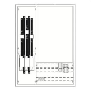 ABB Striebel & John KS471 Mess- und Wandlerschrank Aufputz
