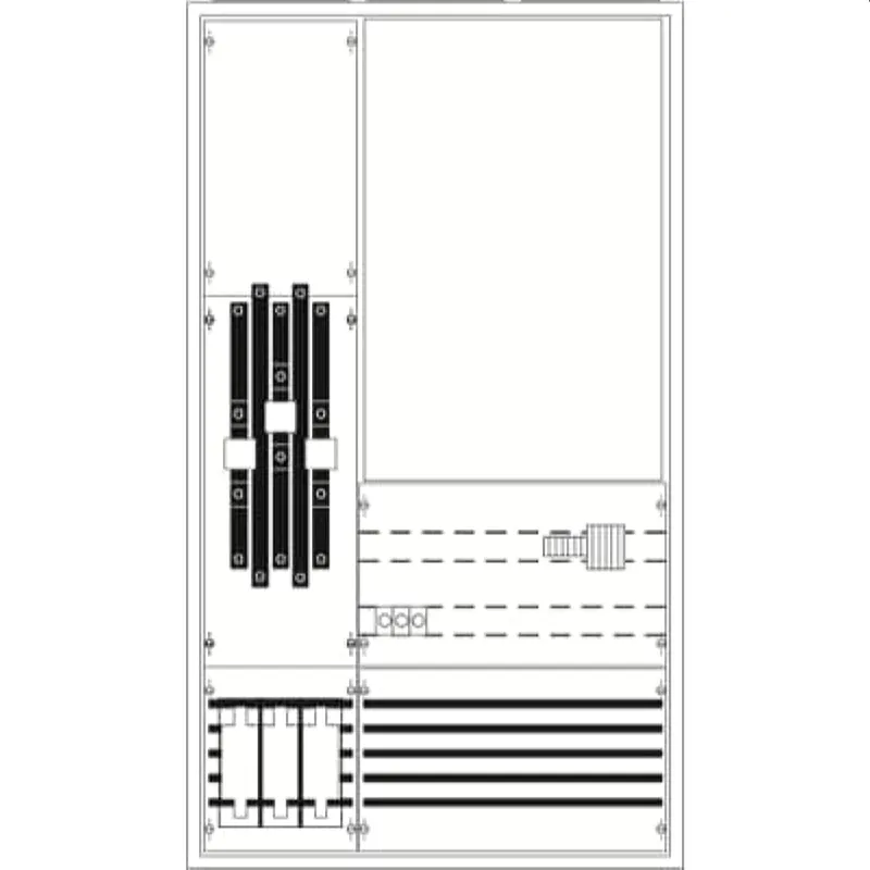 ABB Striebel & John KS472 Mess- und Wandlerschrank Aufputz