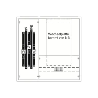 ABB Striebel & John KS449 Mess- und Wandlerschrank Aufputz