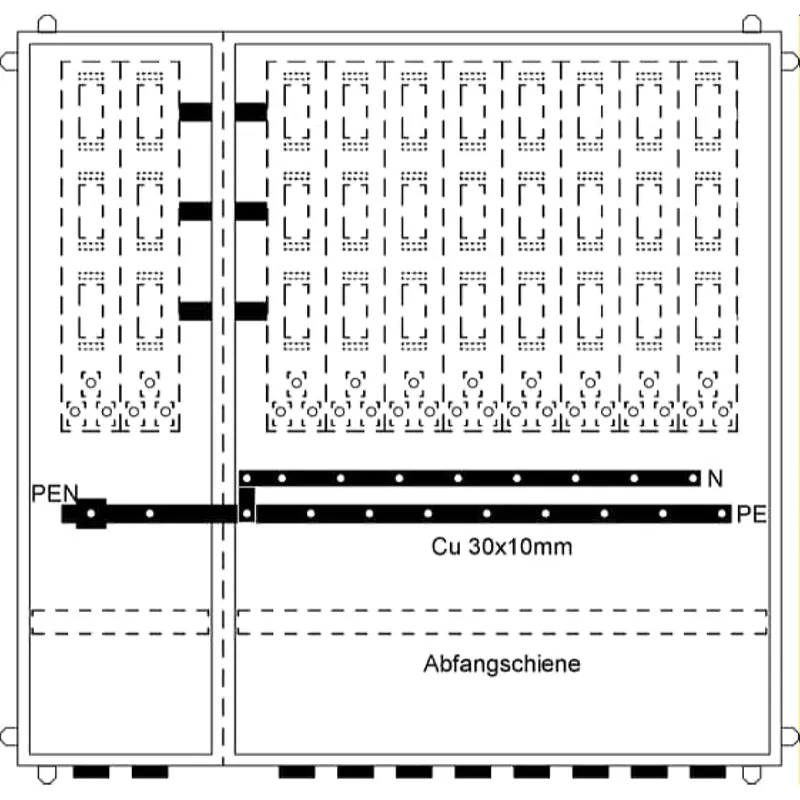 ABB Striebel & John KS878 Hausanschlussschrank IP31