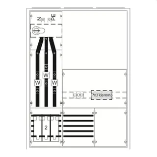 ABB Striebel & John KS447 Mess- und Wandlerschrank, Aufputz A37