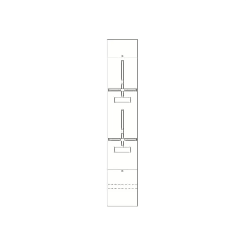 ABB Striebel & John KA12 Messfeld BH5 2Z vorverdrahtet mit Zählerkreuz