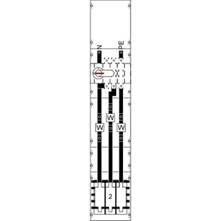 ABB Striebel & John KA4078 Wandlerfeld BH5 vorverdrahtet