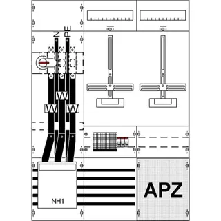 ABB Striebel & John KA4257Z Mess-u.Wandlerfeld kpl. H3/B3
