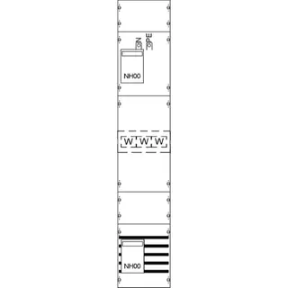 ABB Striebel & John KA4094 Wandlerfeld BH5 vorverdrahtet