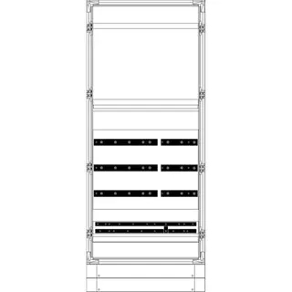 ABB Striebel & John KS1020SB Mess- und Wandlerschrank TriLine, Aufputz