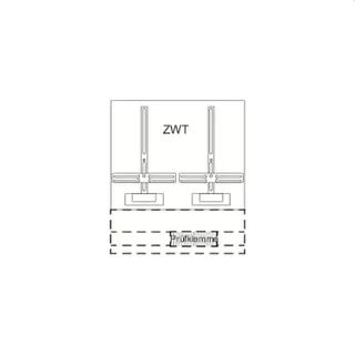 ABB Striebel & John KF414 Zählerwechselplatte mit Zählerkreuz