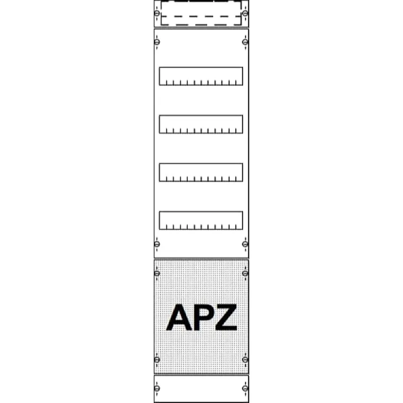 ABB Striebel & John 1V30A2B V-Feld BH3 1FB+APZ für Standschrank