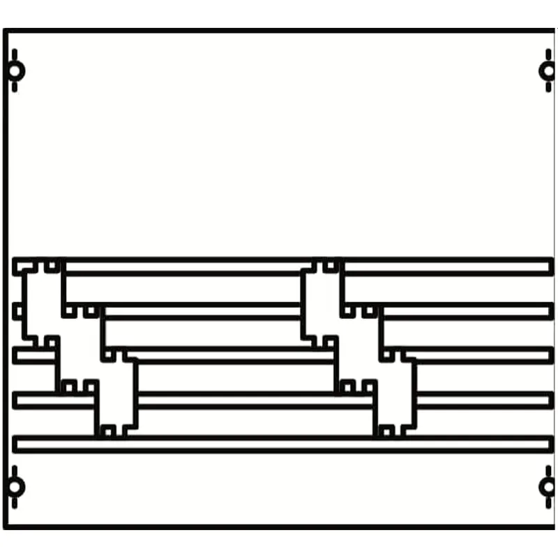 ABB Striebel & John 2V003A Verteilerfeld BH00 2-Feld
