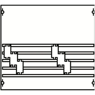 ABB Striebel & John 2V003A Verteilerfeld BH00 2-Feld