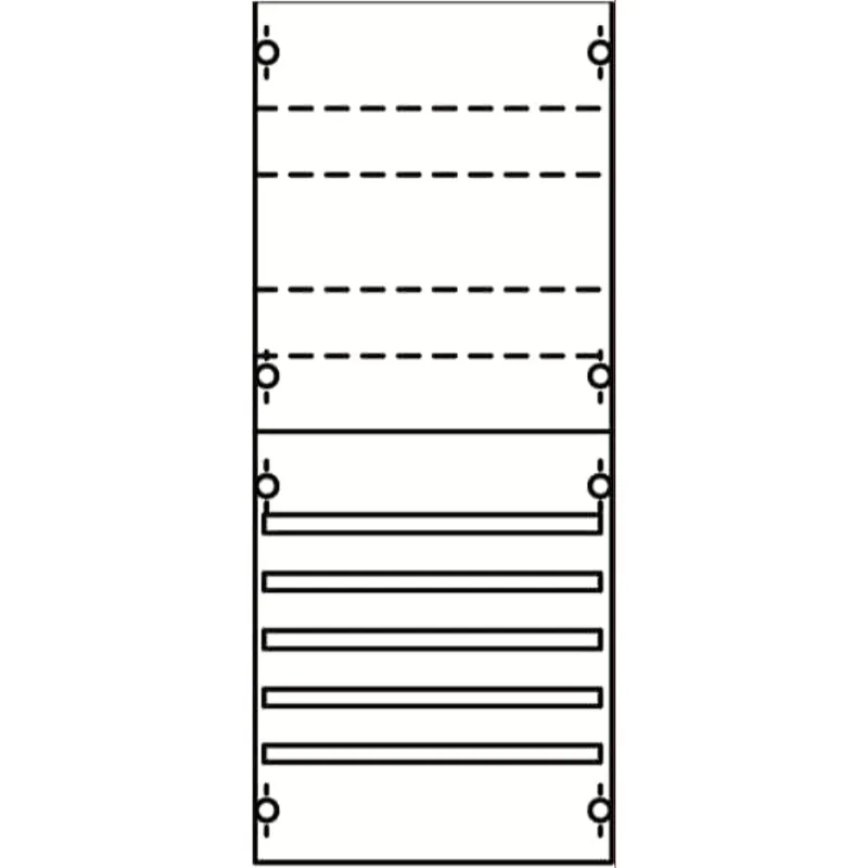 ABB Striebel & John 1V02A Sammelschienen-Modul SS-System, Klemmen, 4RE / BH0, 1 FB