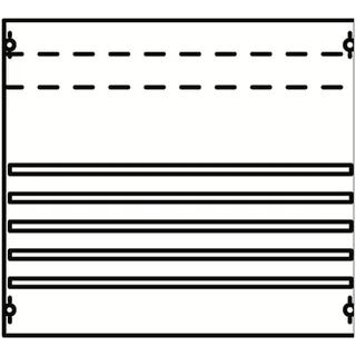 ABB Striebel & John 2V002A Sammelschienen-Modul SS-System, Klemmen, 3RE / BH00, 2 FB