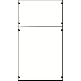 ABB Striebel & John 2B2A Berührschutz-Modul 6RE / BH2, 2 FB