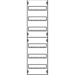 ABB Striebel & John 1V23A Reiheneinbaugeräte-Modul Reihenabstand 125mm, 6RE / BH2, 1FB