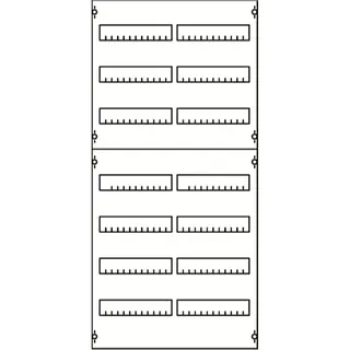 ABB Striebel & John 2V3A Reiheneinbaugeräte-Modul Reihenabstand 125mm, 7RE / BH3, 2FB