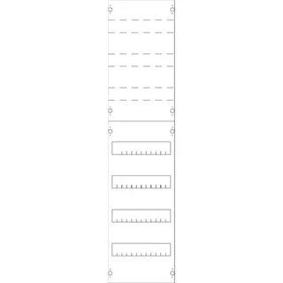 ABB Striebel & John 1V3KA Reiheneinbaugeräte-Modul Reihenabstand 125mm, 7RE / BH3, 1FB