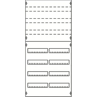 ABB Striebel & John 2V3KA Reiheneinbaugeräte-Modul Reihenabstand 125mm, 7RE / BH3, 2FB